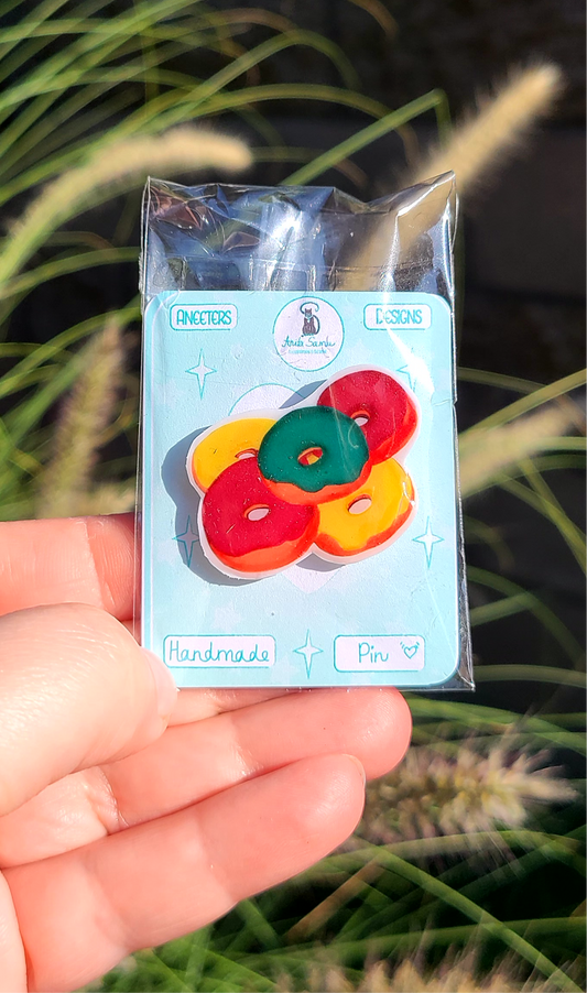 Donuts Shine Pin