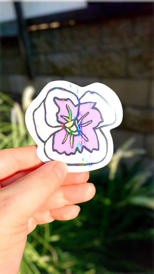 Pansy Sticker