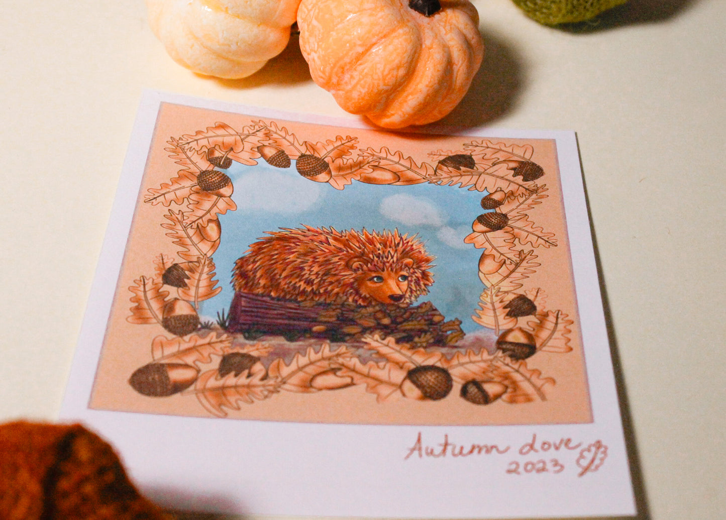 Autumn Love - Mini Art Print